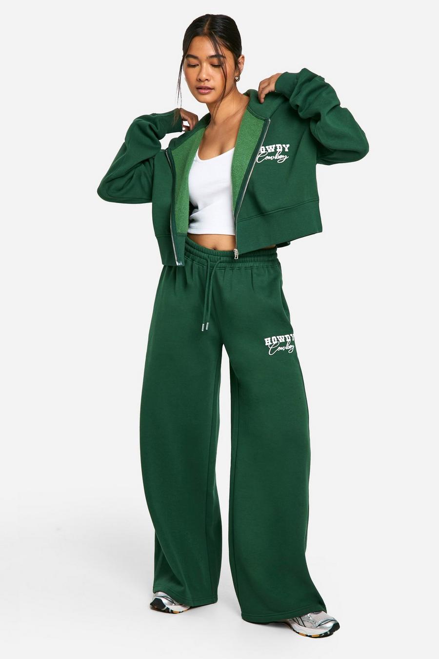 Howdy Cowboy Slogan Straight Leg Sweatpant | boohoo USA Howdy Cowboy Slogan Straight Leg Sweatpant | boohoo USA