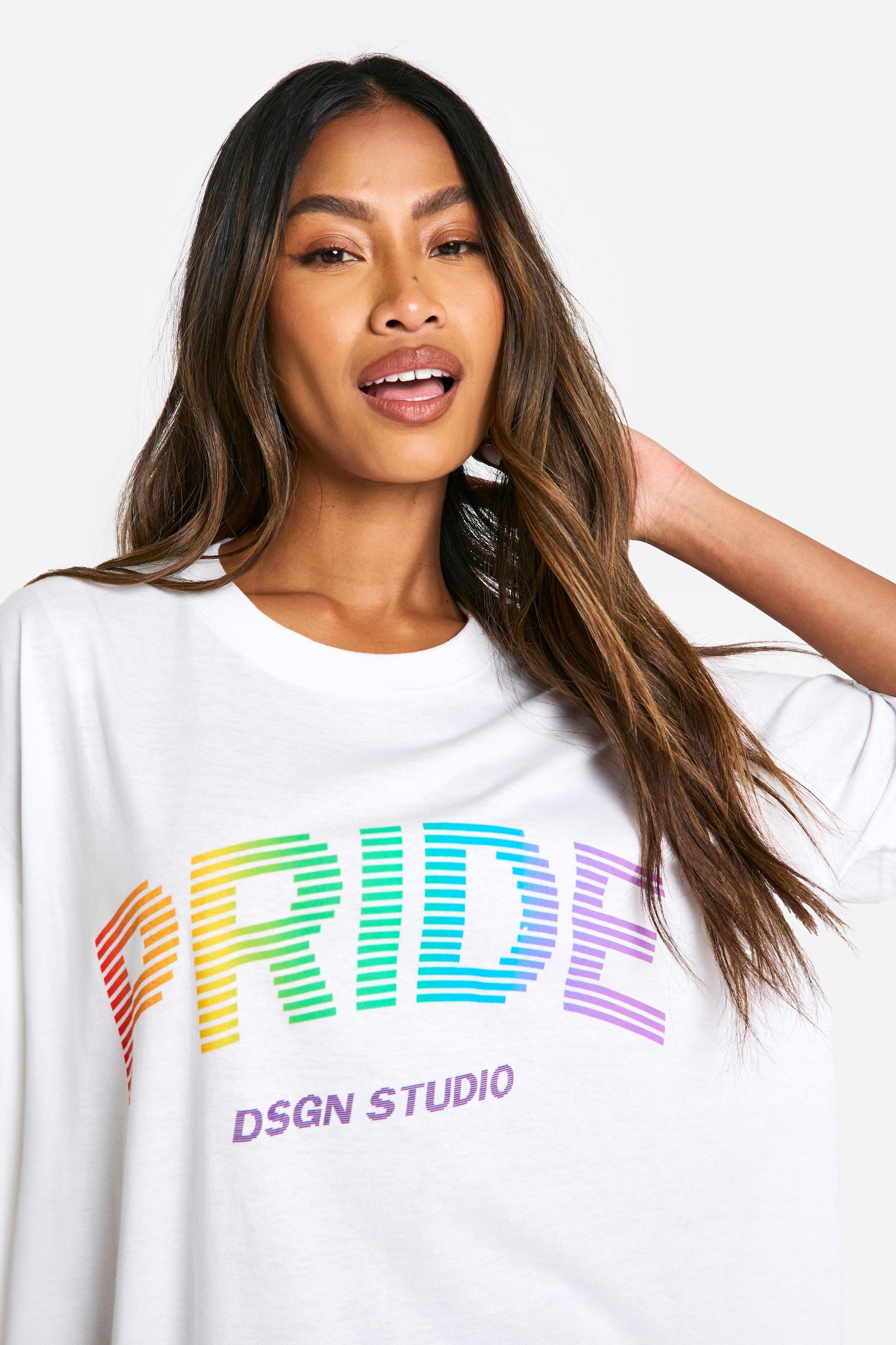 Pride Disco Cherry Oversized T shirt