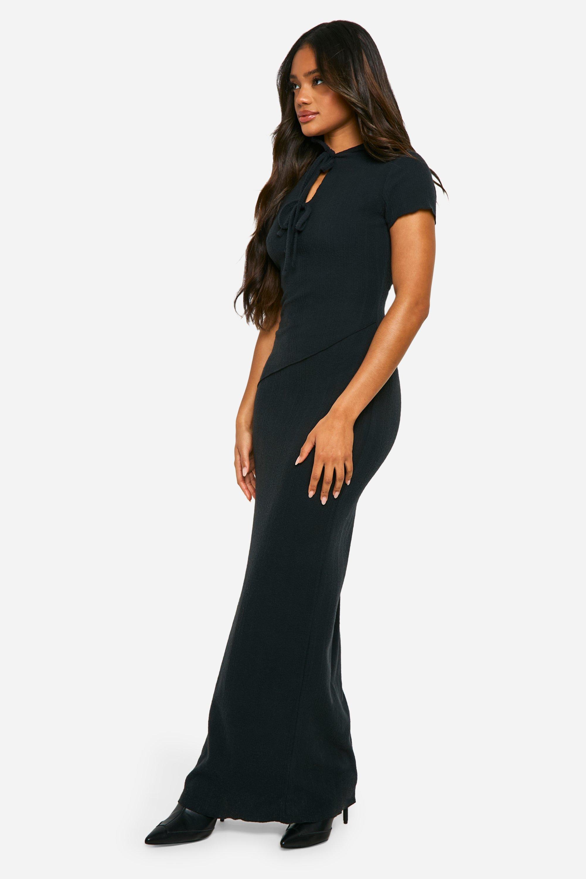 Women's short sleeve maxi dress sales