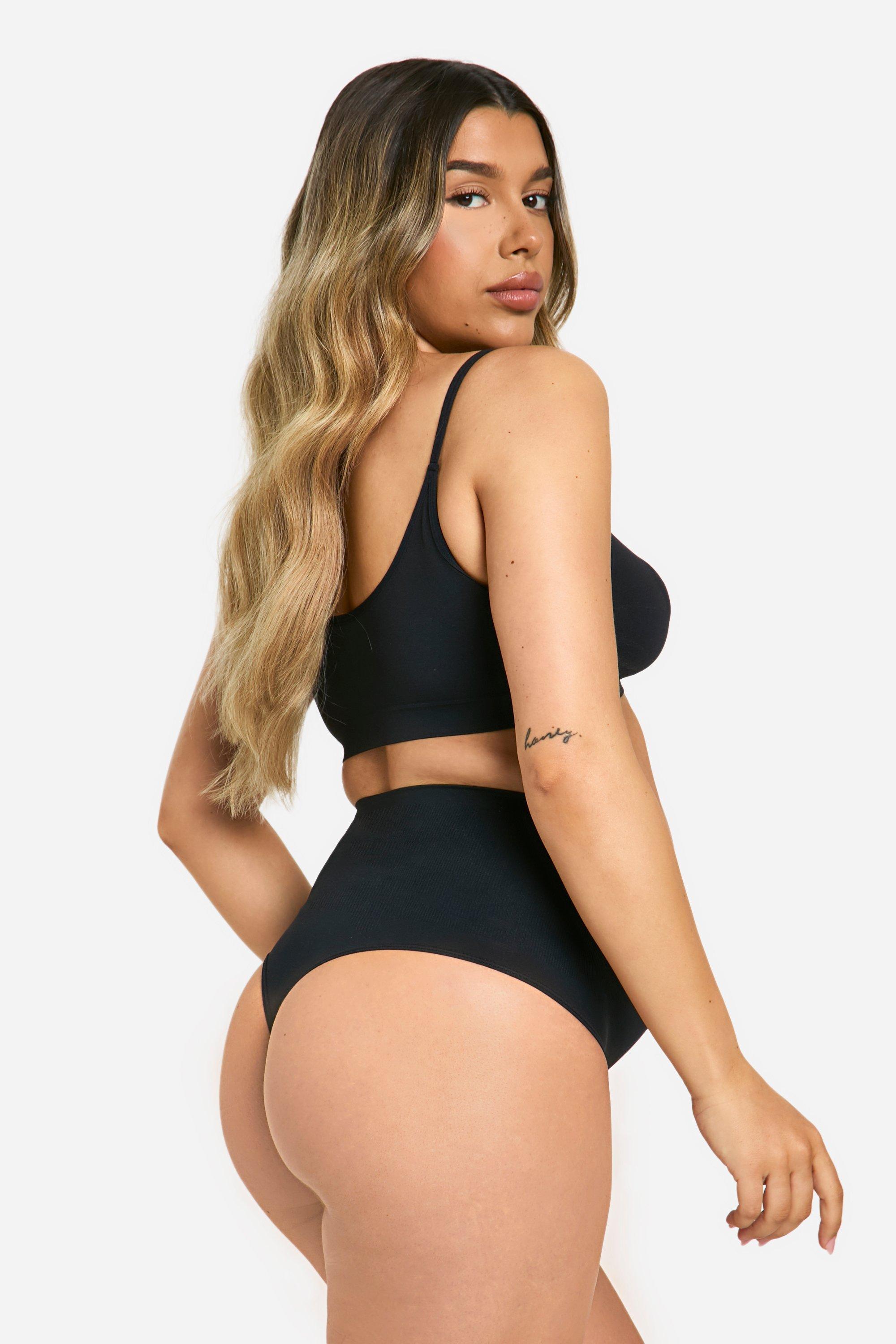 Tanga Premama sin costuras con soporte para la barriga boohoo ES