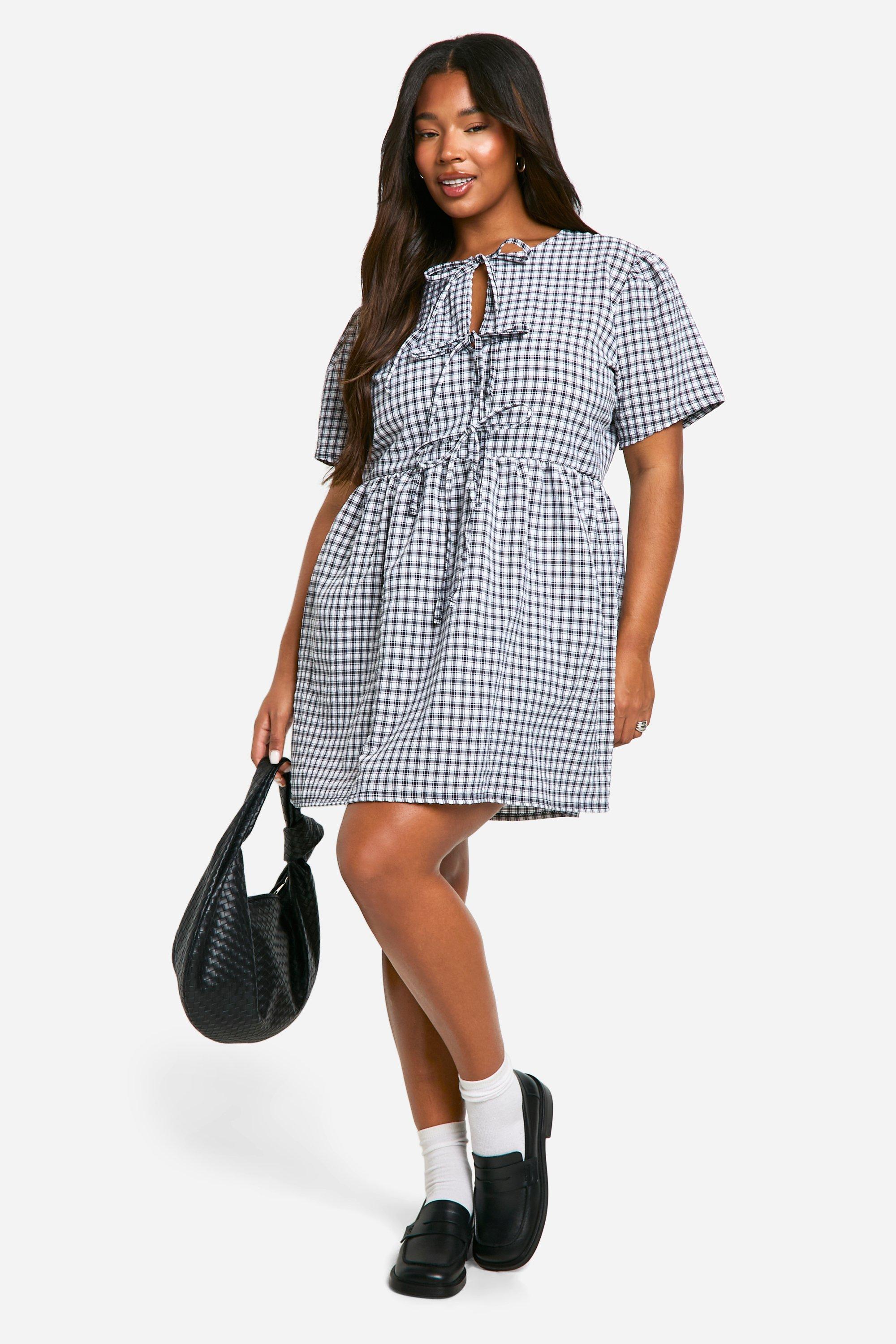 Vestido cuadro vichy hotsell