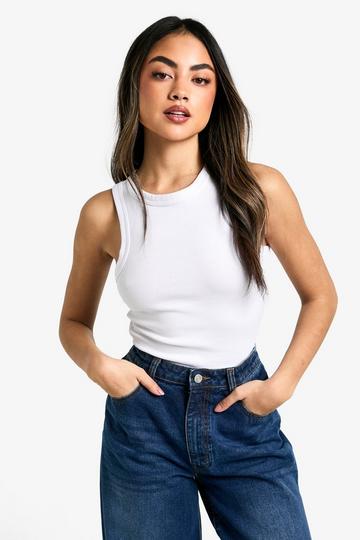 Boohoo Basics Tank Top white