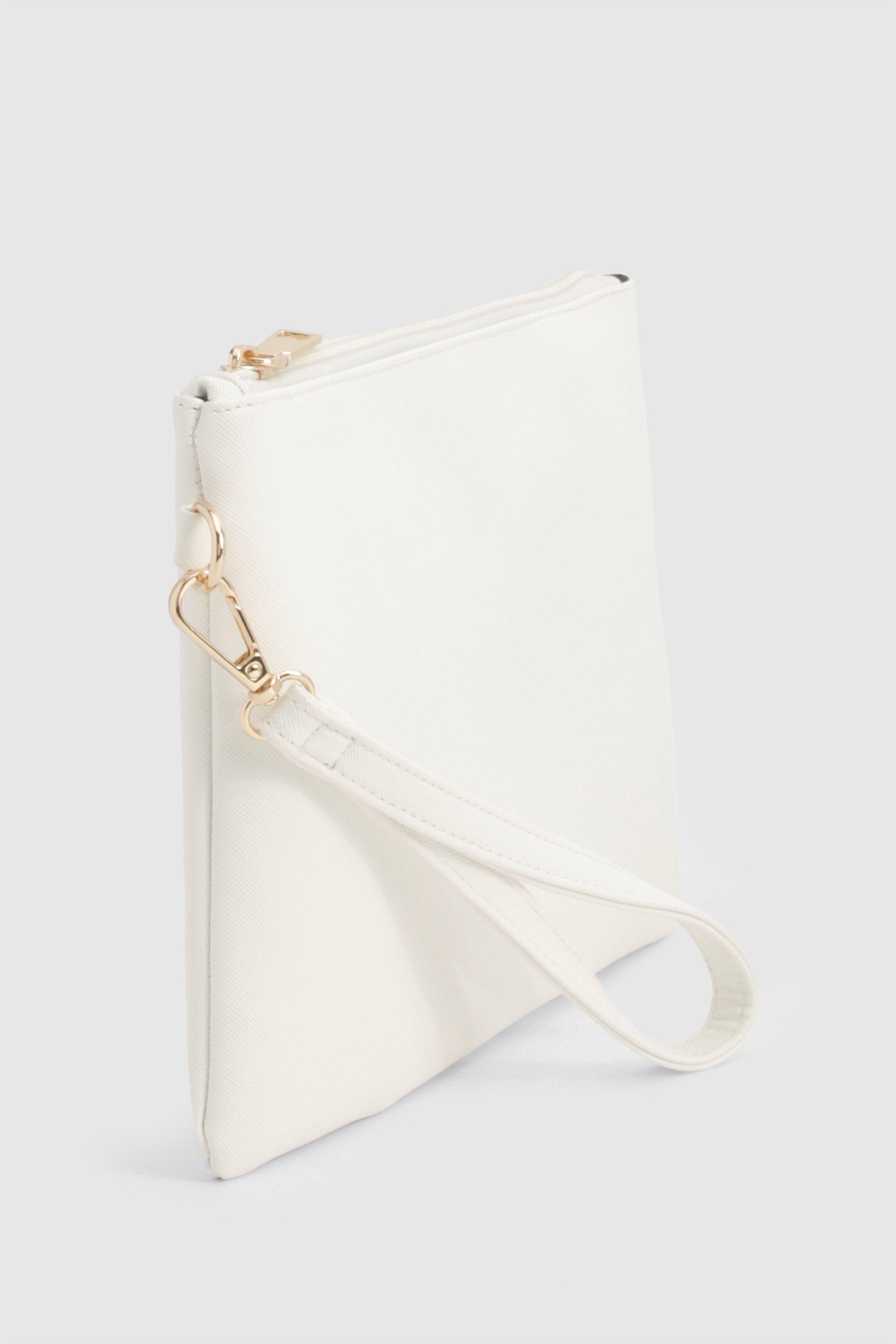 Clutch Tasche mit ReiBverschluss boohoo DE