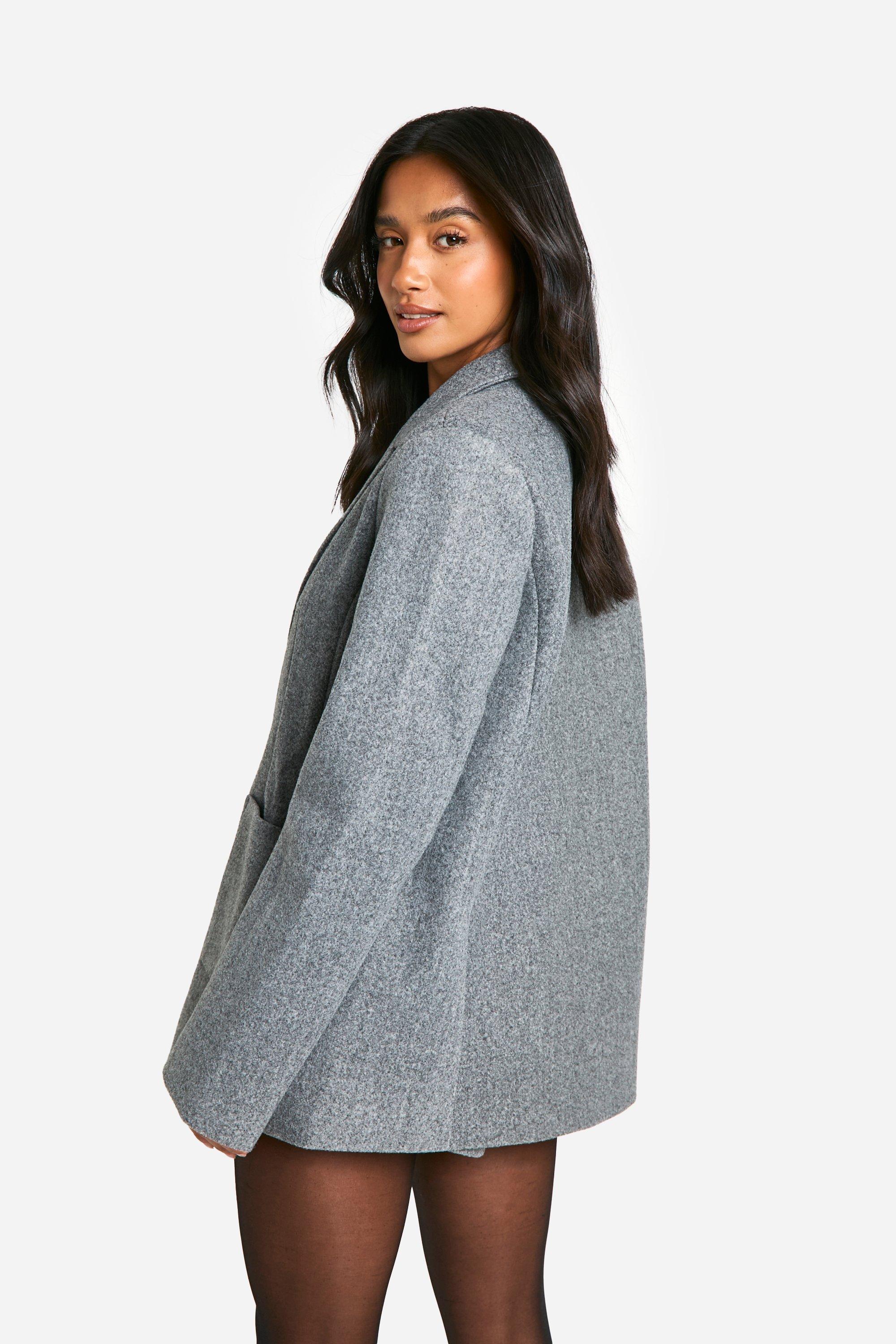Petite wool blazer outlet