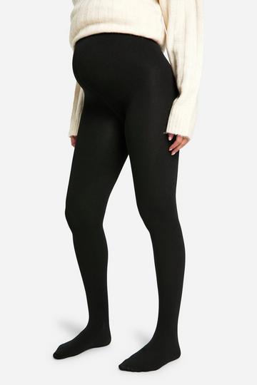 Maternity 100 Denier Bump Support Tights black