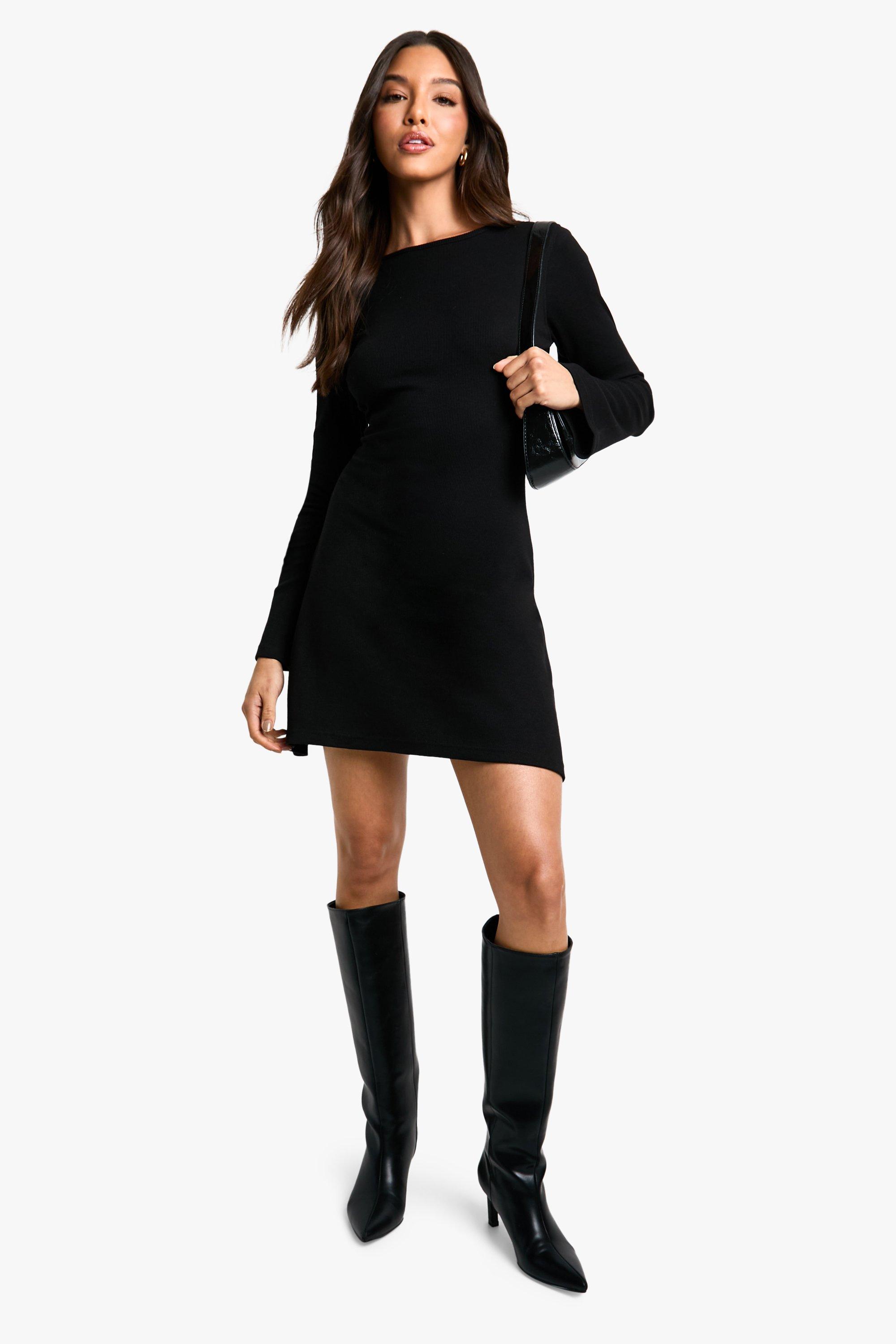 Shift dress boohoo cheap