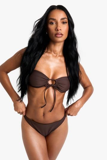 Badmode Essentials Bikini Broekje chocolate