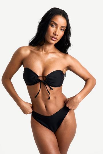 Corrigerend Badpak Essentials Bikini Broekje Met V-Taille black