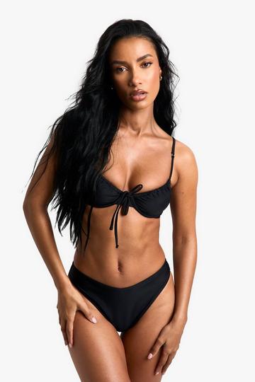 Swimwear Essentials Underwired Bikini Top black