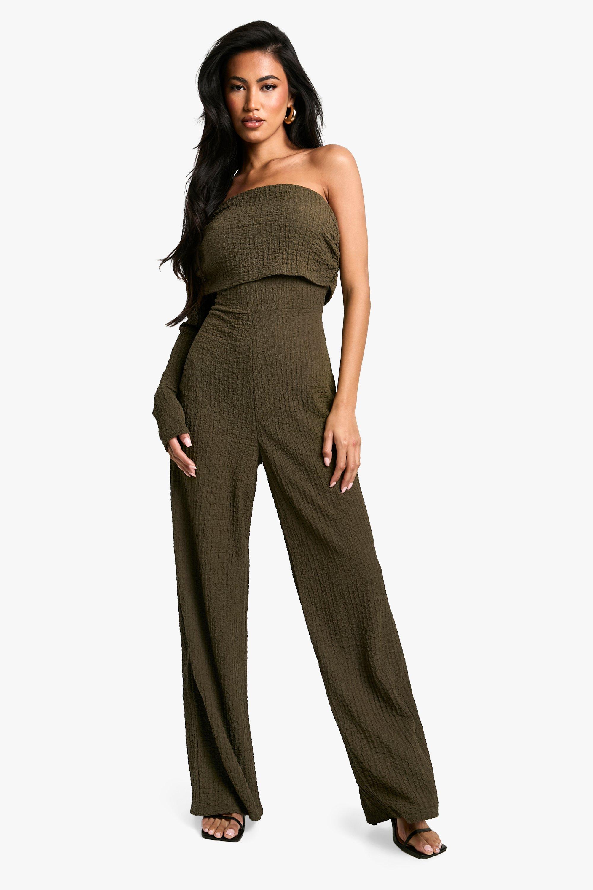 One shoulder dressy jumpsuits on sale