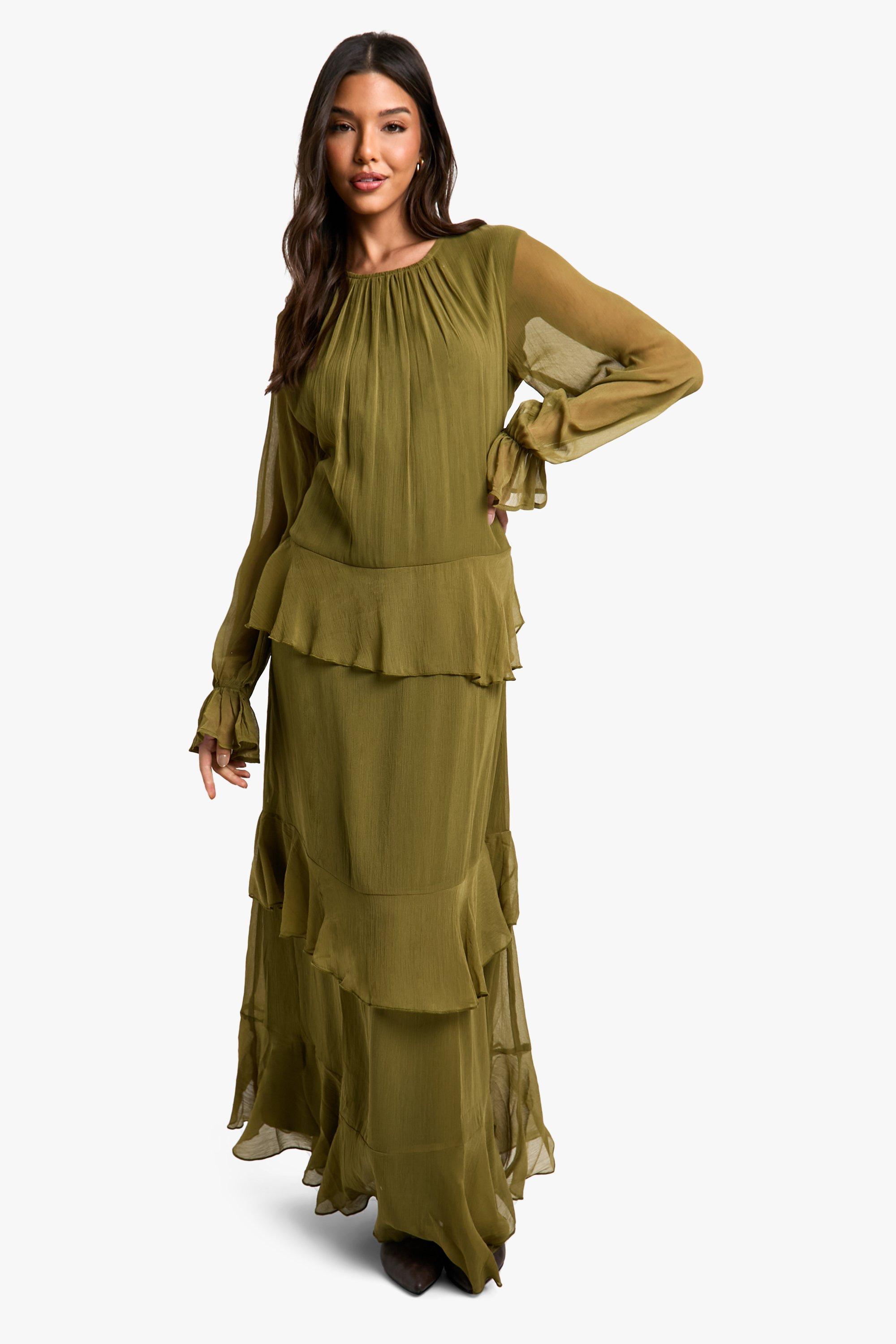 Robe longue femme boohoo sales