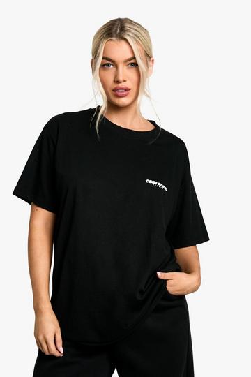 Dsgn Studio Sports Oversized Gym T-shirt black