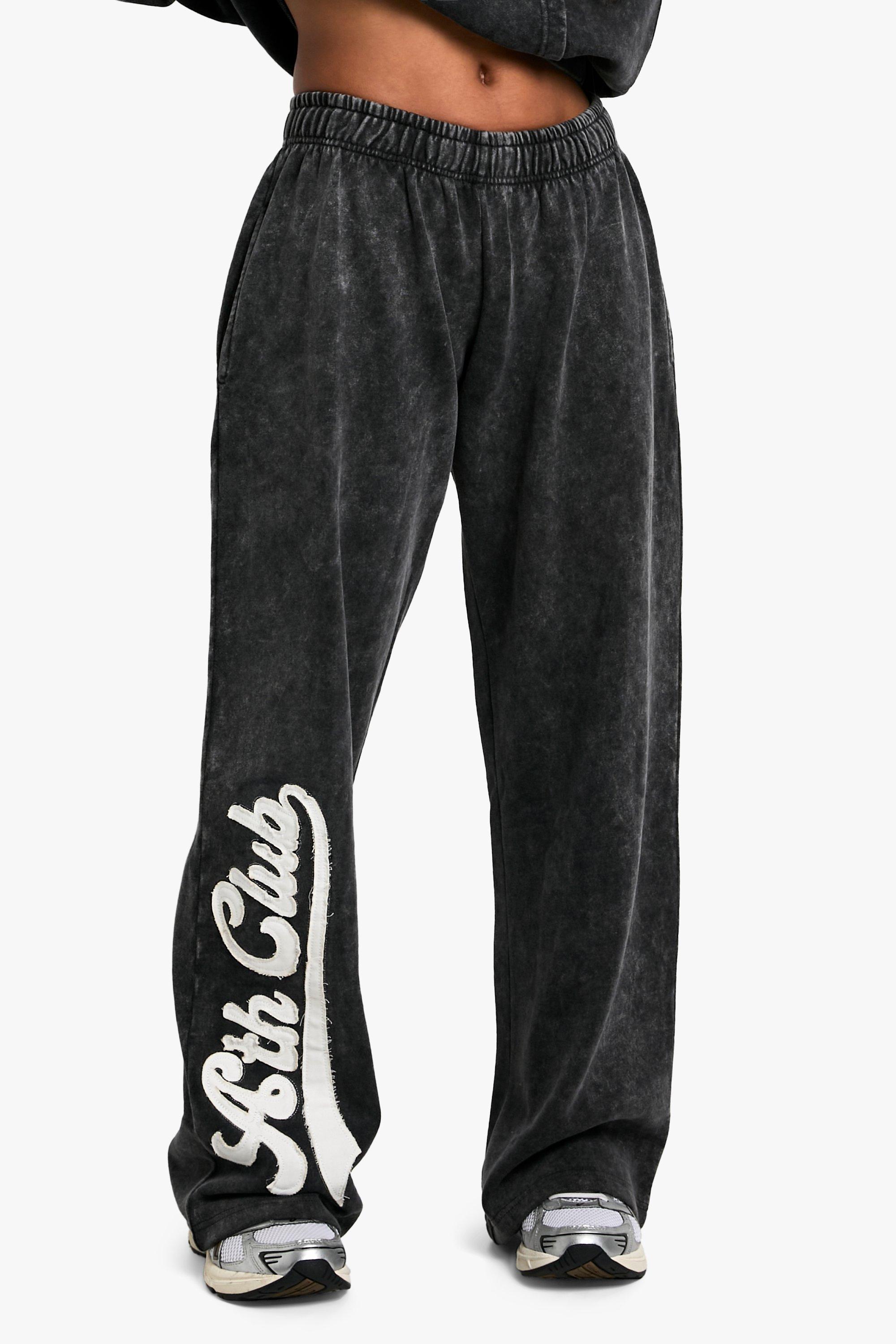 Boohoo acid wash joggers hotsell