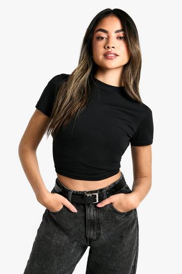 Boohoo basics baby t-shirt black