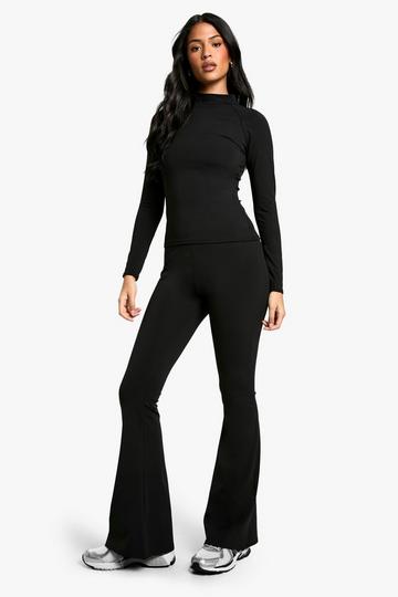 Tall Premium Sculpt Flares black