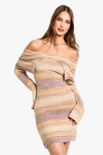 Bardot Stripe Jumper Dress multi