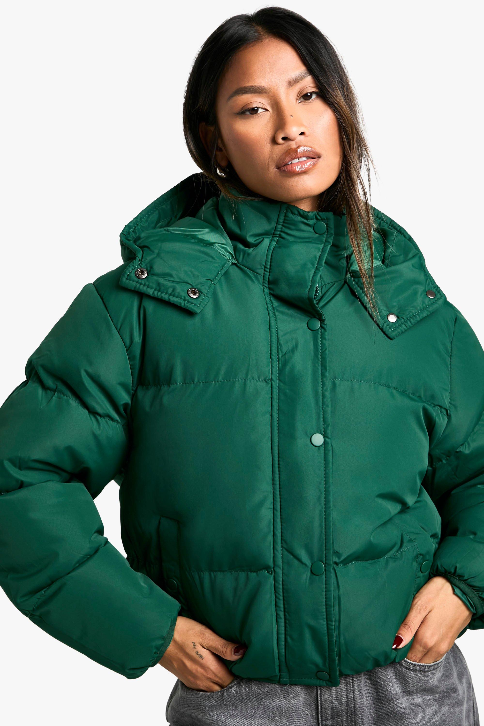 Boohoo Women s Short Puffer Jacket