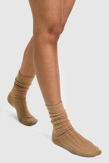 Cosy Lounge Socks taupe