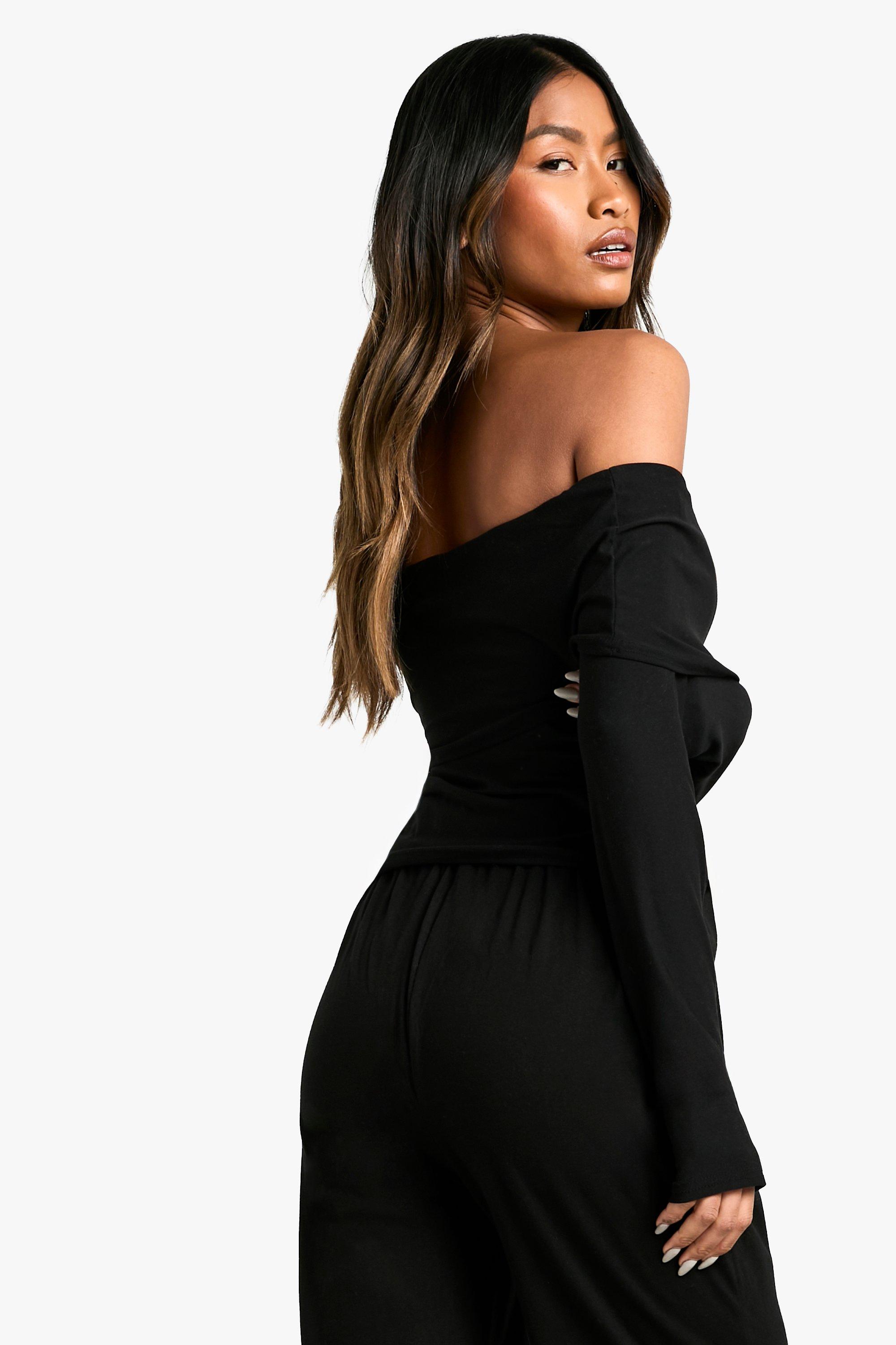 Black lounge top deals