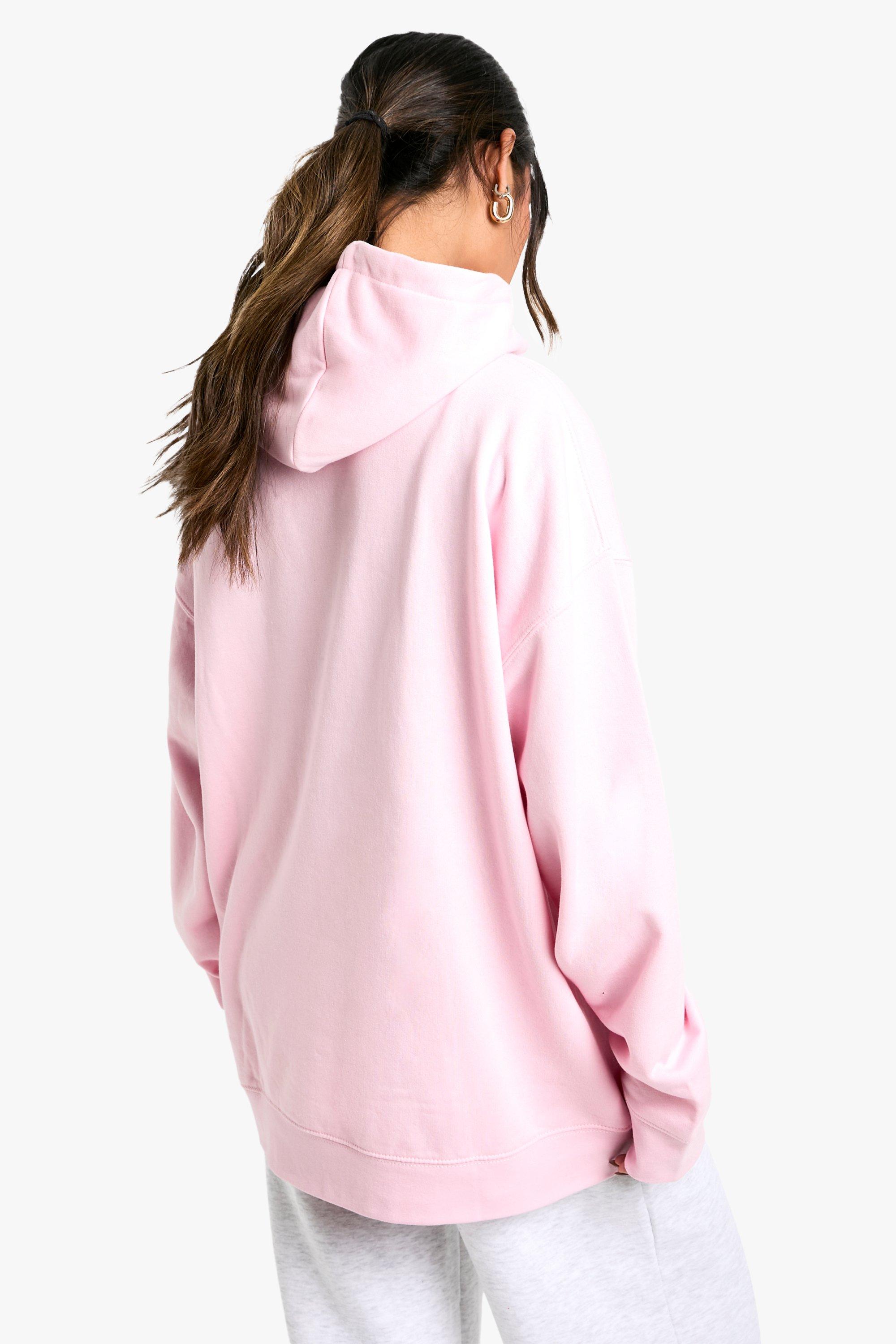 Out Of This World Puff Print Oversized Hoodie | boohoo USA