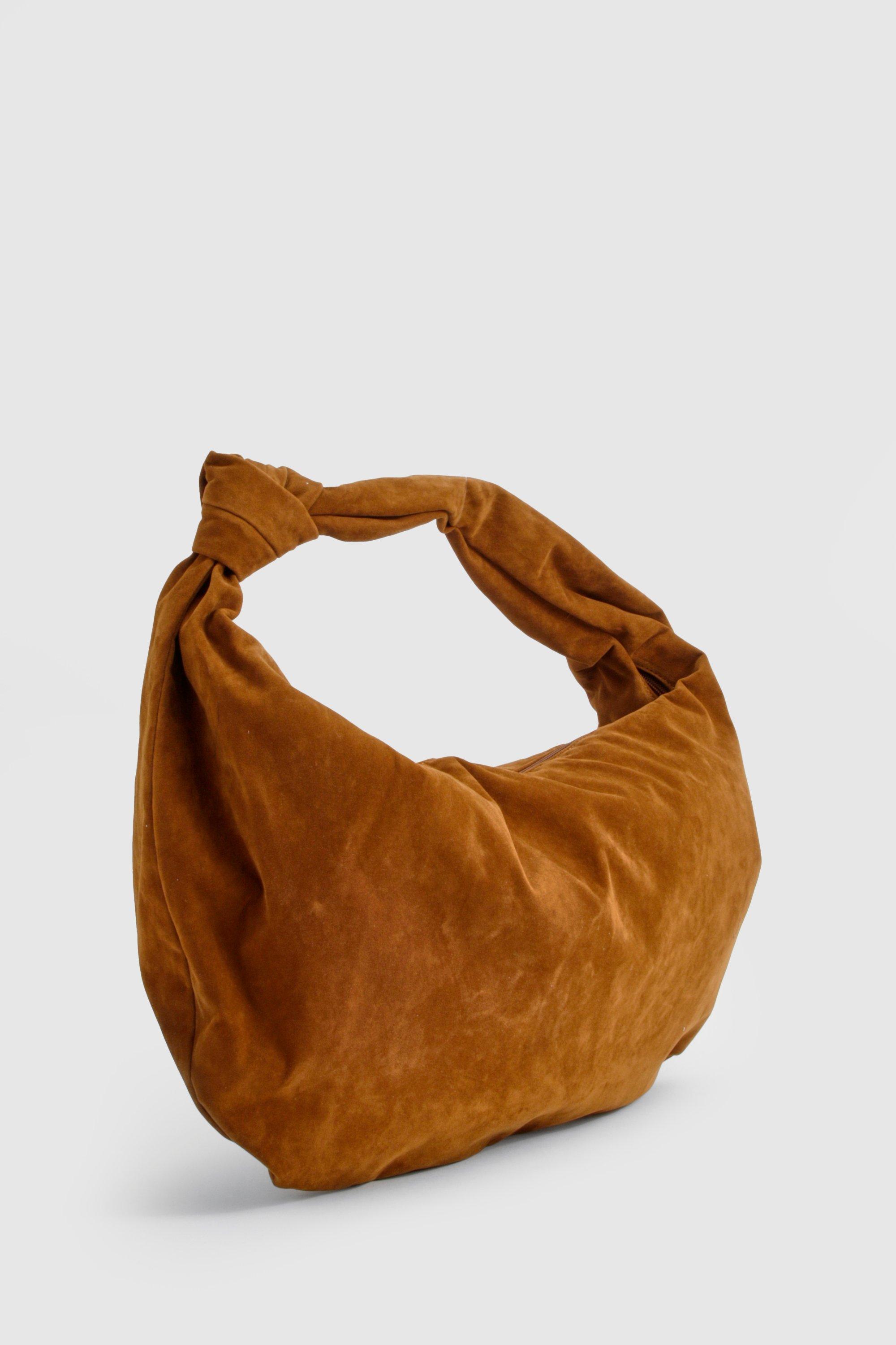 Faux suede shoulder bag shop