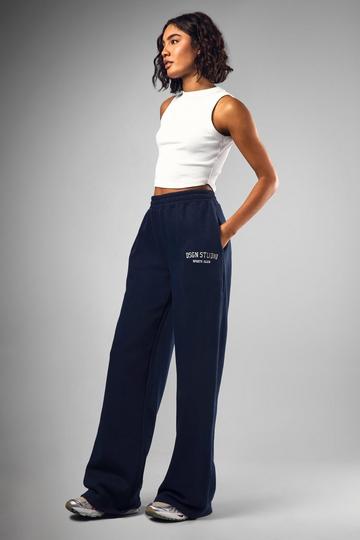 Tall Dsgn Studio Joggingbroek Met Rechte Pijpen navy