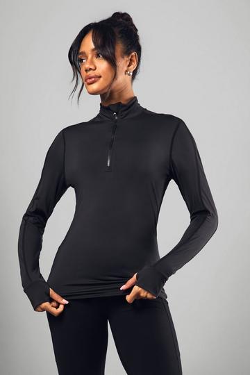 Dsgn Studio Sport Half Zip Loose Fit Sports Top black