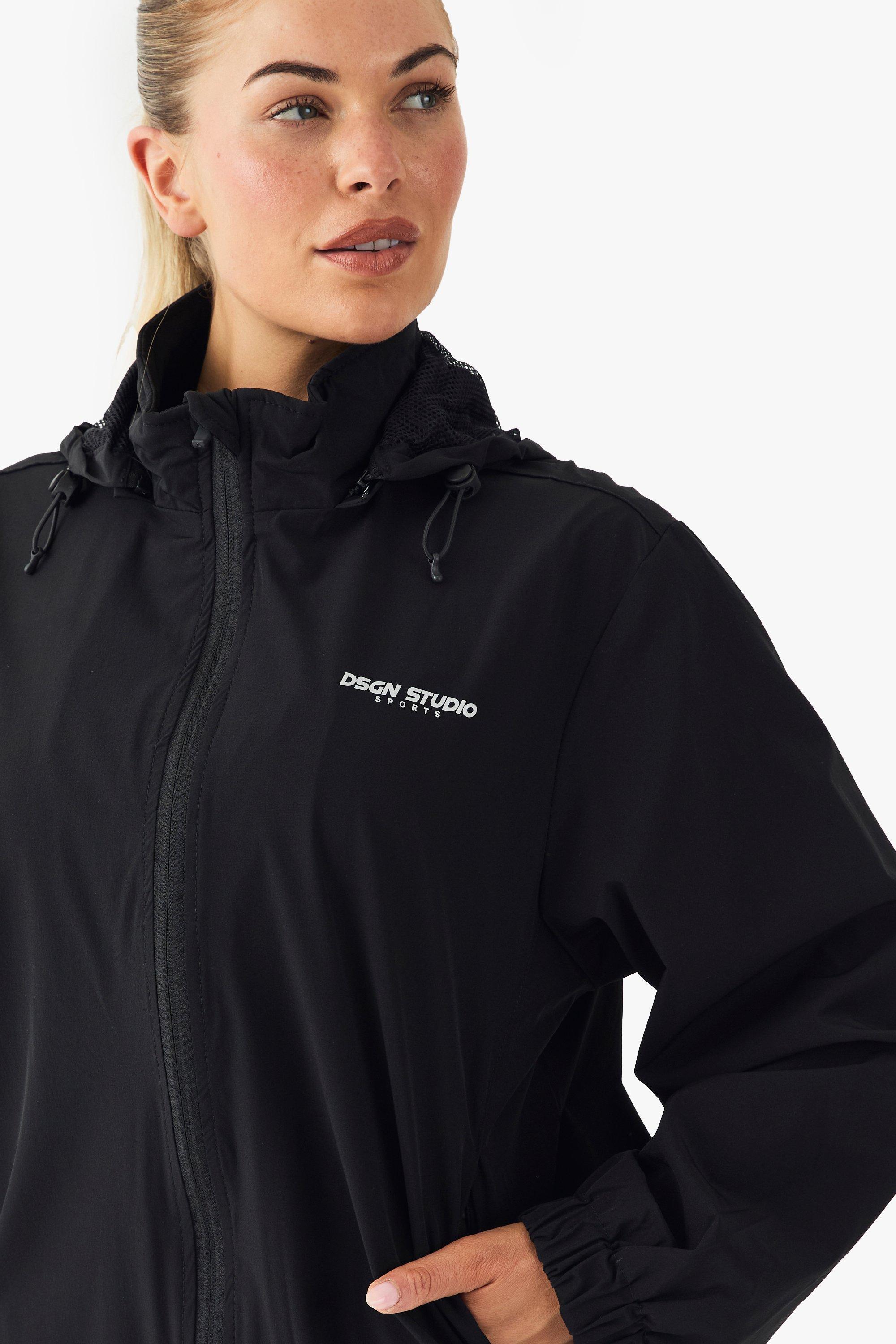 【boohoo】Dsgn Studio ジップアップ ショート丈セットアップ2色 DSGN Studio Sport Zip Through Sports Jacket | boohoo USA
