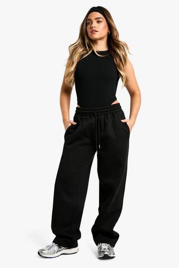 Petite Basic Joggingbroek Met Rechte Pijpen black