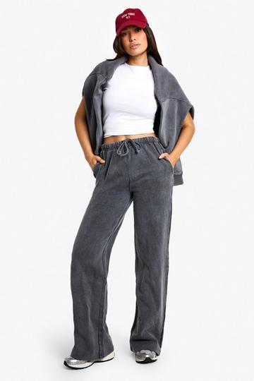 Tall Wide Leg Jogger charcoal