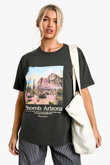 Phoenix Arizona Oversized T-shirt charcoal