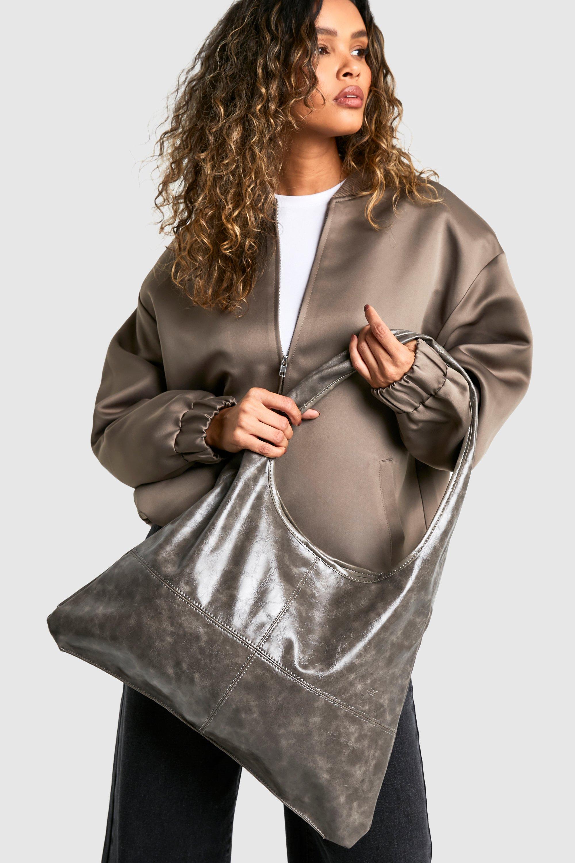 Pu tote bag hotsell