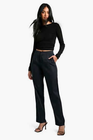 Getailleerde Toelopende Broek navy