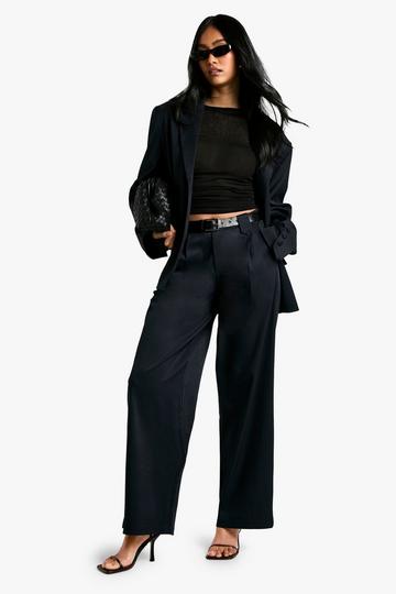 Tailored Straight Leg Trouser navy