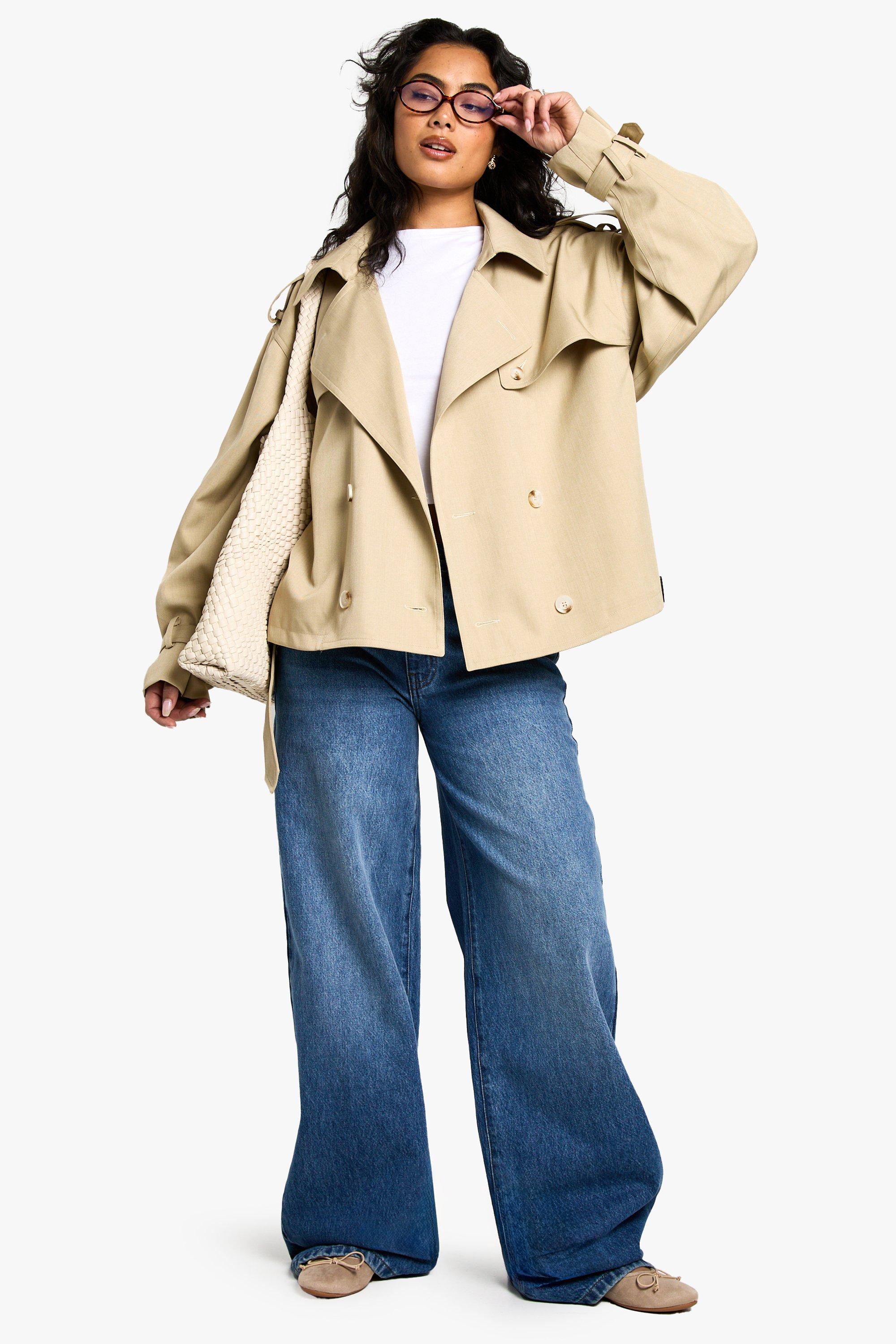 Short Belted Trench Coat | boohoo