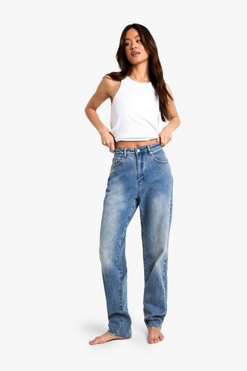 The Tall Mom Jeans vintage wash