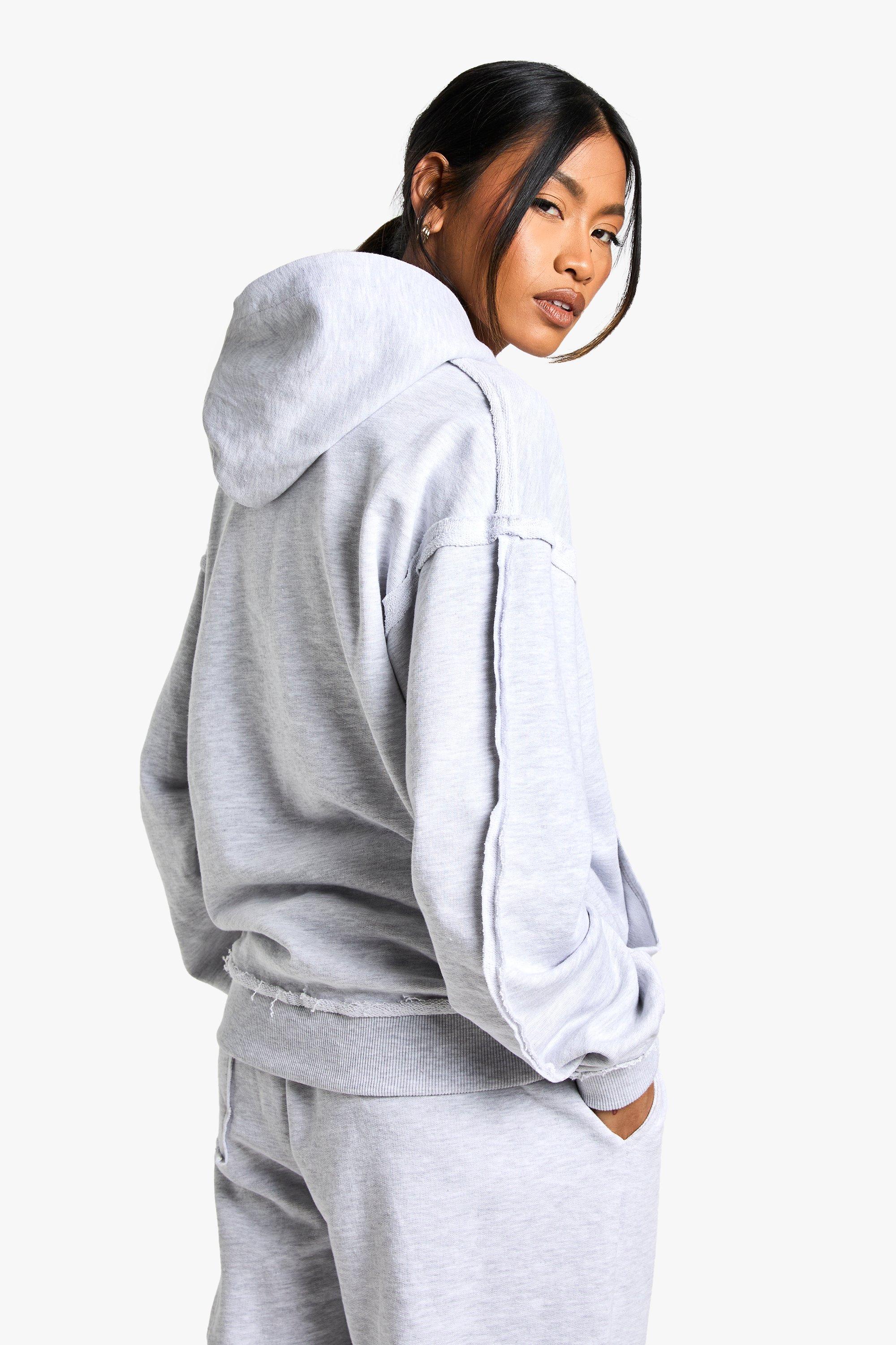 Reverse Loopback Detail Tracksuit Set