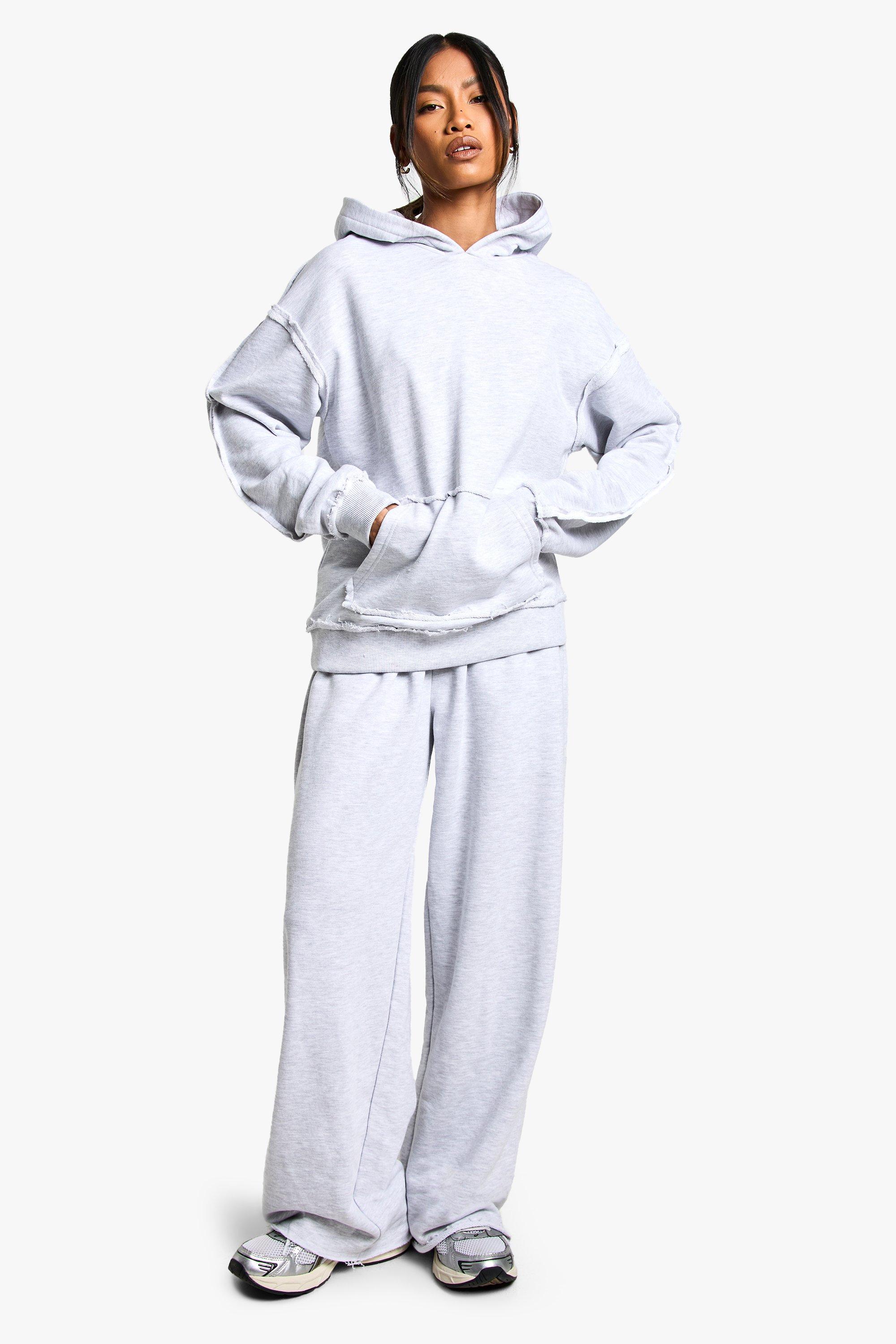 Reverse Loopback Detail Tracksuit Set