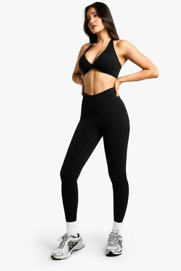 Tall High Waist Premium Active Legging black