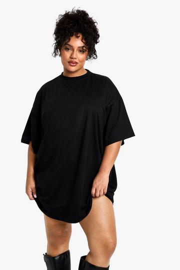 Plus Oversized T-Shirtjurk black