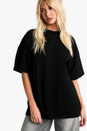 Boohoo basics super oversized t-shirt black