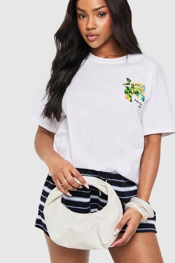 Twist Handle Grab Bag white