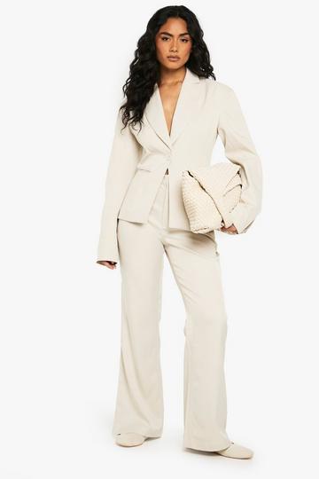 Slim Flare Tailored Trouser stone