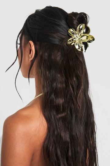 Grote Bloemen Haarklem (2 Stuks) multi