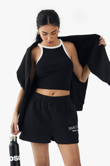 Dsgn Studio Sports Club Sweat Shorts black