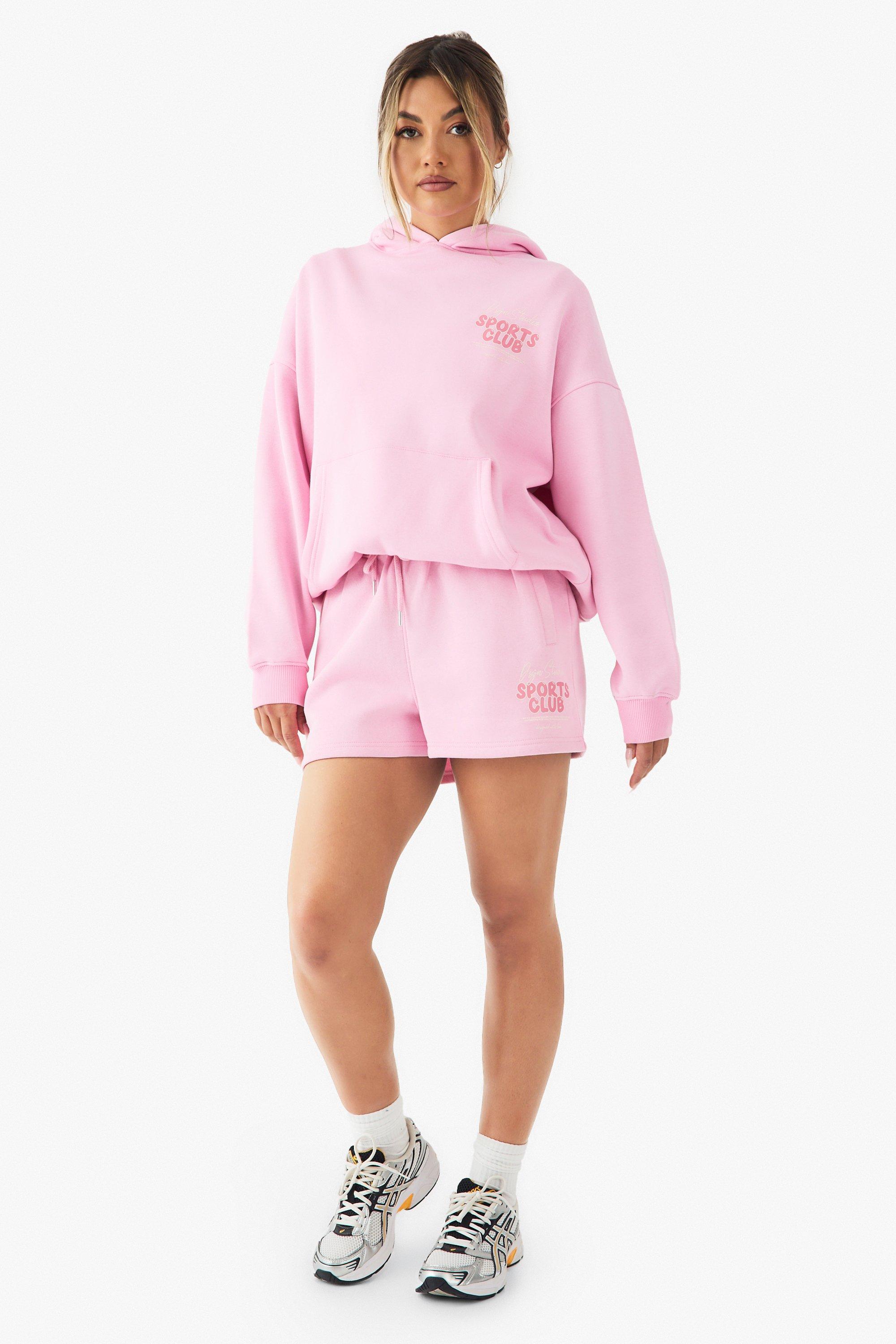 【boohoo】DSGN STUDIO SWEATSHIRT SHORT TRACKSUIT（送料無料） boohoo】DSGN STUDIO SWEATSHIRT SHORT TRACKSUIT（送料無料