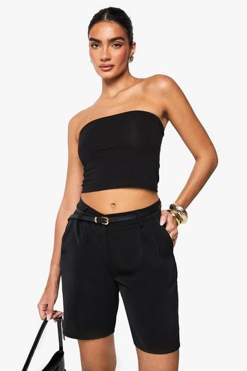 Woven Bermuda Shorts black
