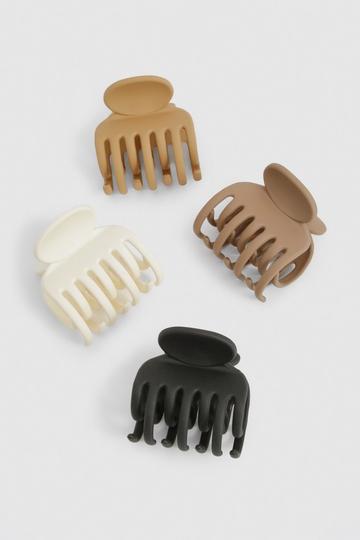 4 Pack Small Claw Clip Pack neutral