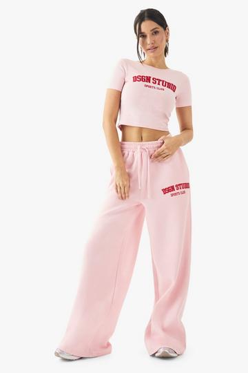Tall DSGN Straight Leg Jogger pink