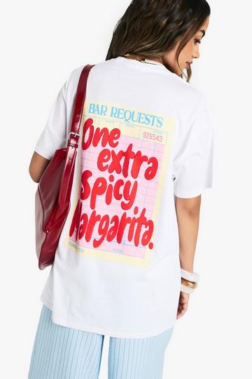 White One Extra Spicy Marg Graphic T-Shirt